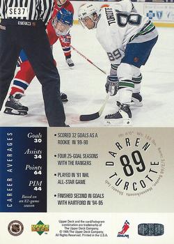 1995-96 Upper Deck - Special Edition #SE37 Darren Turcotte Back