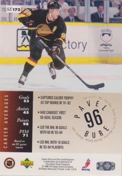 1995-96 Upper Deck - Special Edition #SE172 Pavel Bure Back