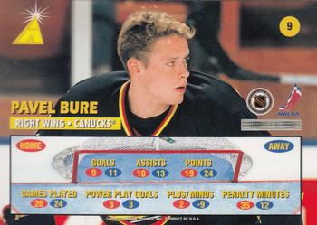 1995-96 Zenith #9 Pavel Bure Back