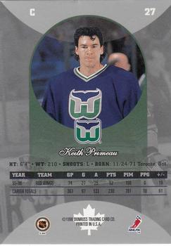 1996-97 Donruss Canadian Ice #27 Keith Primeau Back