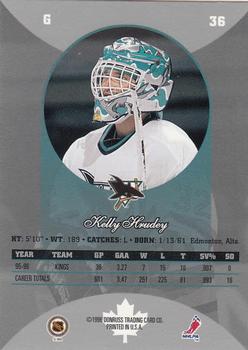 1996-97 Donruss Canadian Ice #36 Kelly Hrudey Back