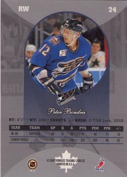 1996-97 Donruss Canadian Ice #24 Peter Bondra Back