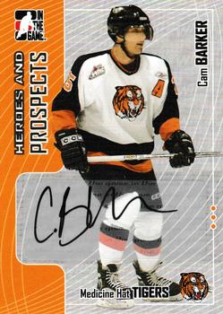 2005-06 In The Game Heroes and Prospects - Autographs #A-CB Cam Barker Front