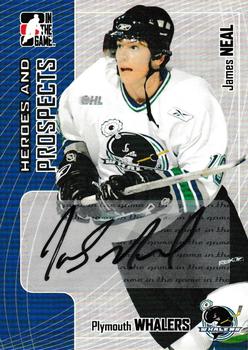 2005-06 In The Game Heroes and Prospects - Autographs #A-JN James Neal Front