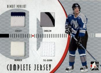 2005-06 In The Game Heroes and Prospects - Complete Jerseys #CJ-34 Benoit Pouliot Front