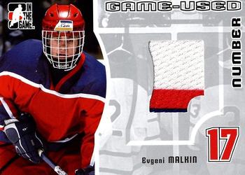 2005-06 In The Game Heroes and Prospects - Emblems #GUE-49 Evgeni Malkin Front