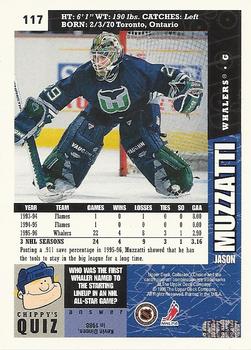 1996-97 Collector's Choice #117 Jason Muzzatti Back