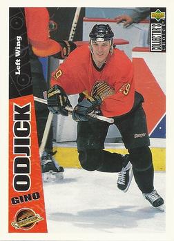 1996-97 Collector's Choice #274 Gino Odjick Front