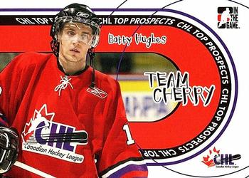 2005-06 In The Game Heroes and Prospects - Team Cherry #TC-09 Bobby Hughes Front