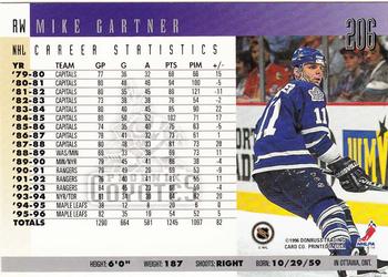 1996-97 Donruss #206 Mike Gartner Back