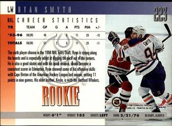 1996-97 Donruss #223 Ryan Smyth Back