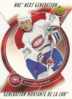 2005-06 Upper Deck McDonald's - NHL Next Generation #NG14 Michael Ryder Front