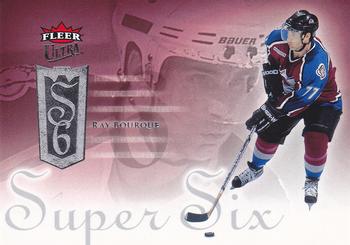 2005-06 Ultra - Super Six #SS4 Ray Bourque Front