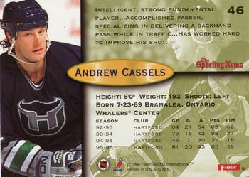 1996-97 Fleer #46 Andrew Cassels Back