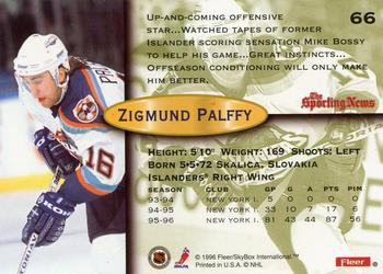 1996-97 Fleer #66 Zigmund Palffy Back