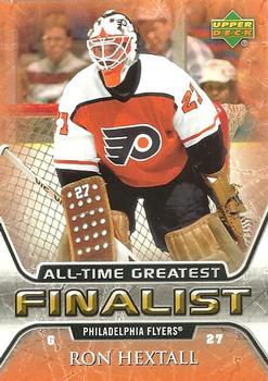 2005-06 Upper Deck - 2005-06 Upper Deck NHL All-Time Greatest Finalist #46 Ron Hextall Front