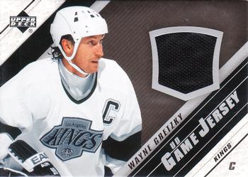 2005-06 Upper Deck - UD Game Jerseys Series One #J-WG Wayne Gretzky Front