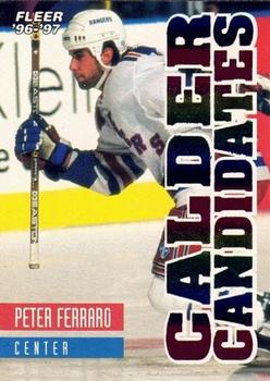 1996-97 Fleer - Calder Candidates #3 Peter Ferraro Front
