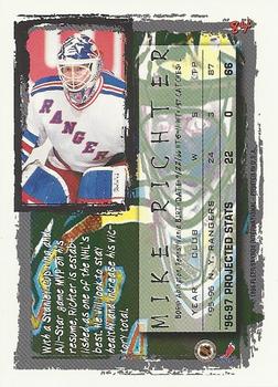 1996-97 Fleer NHL Picks #84 Mike Richter Back