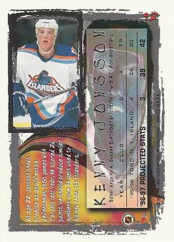 1996-97 Fleer NHL Picks #92 Kenny Jonsson Back