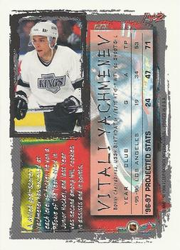 1996-97 Fleer NHL Picks #142 Vitali Yachmenev Back
