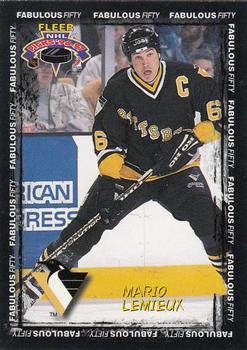1996-97 Fleer NHL Picks - Fabulous 50 #26 Mario Lemieux Front