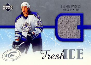 2005-06 Upper Deck Ice - Fresh Ice #FI-GP George Parros Front