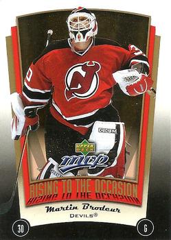 2005-06 Upper Deck MVP - Rising to the Occasion #RO5 Martin Brodeur Front
