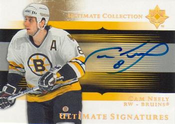 2005-06 Upper Deck Ultimate Collection - Ultimate Signatures #US-CN Cam Neely Front