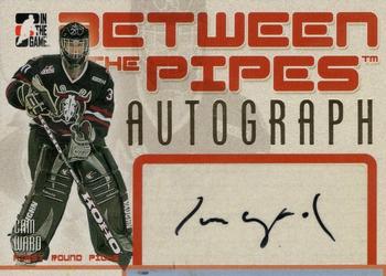 2006-07 In The Game Between The Pipes - Autograph #A-CW Cam Ward  Front