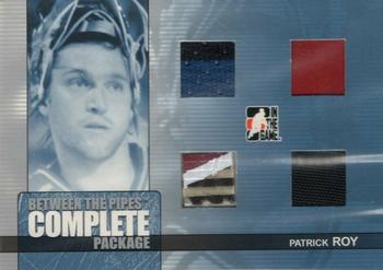 2006-07 In The Game Between The Pipes - Complete Package #CP-06 Patrick Roy Front