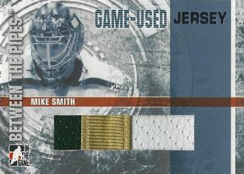 2006-07 In The Game Between The Pipes - Game Used Jersey #GUJ-13 Mike Smith  Front