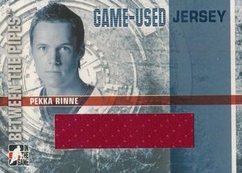 2006-07 In The Game Between The Pipes - Game Used Jersey #GUJ-31 Pekka Rinne  Front