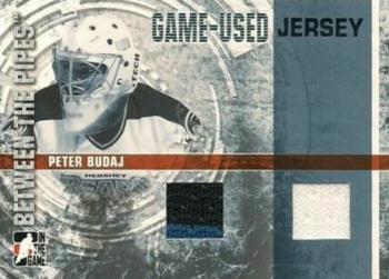 2006-07 In The Game Between The Pipes - Game Used Jersey #GUJ-60 Peter Budaj  Front