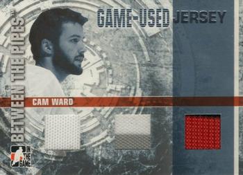 2006-07 In The Game Between The Pipes - Game Used Jersey #GUJ-64 Cam Ward  Front
