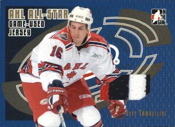 2006-07 In The Game Heroes and Prospects - AHL All-Star Jerseys Gold #AJ-01 Jeff Tambellini  Front