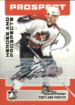 2006-07 In The Game Heroes and Prospects - Autographs #A-DPE Dustin Penner  Front