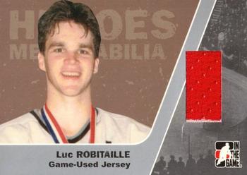 2006-07 In The Game Heroes and Prospects - Heroes Memorabilia #HM-01 Luc Robitaille  Front