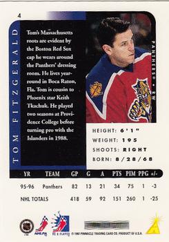 1996-97 Pinnacle Be a Player #4 Tom Fitzgerald Back