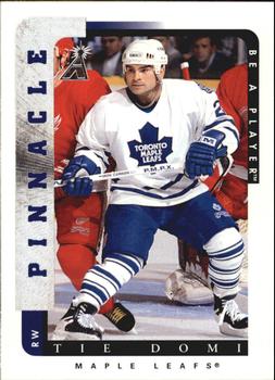 1996-97 Pinnacle Be a Player #47 Tie Domi Front
