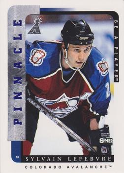 1996-97 Pinnacle Be a Player #54 Sylvain Lefebvre Front