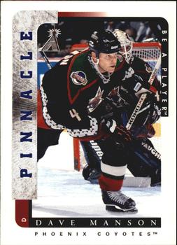 1996-97 Pinnacle Be a Player #57 Dave Manson Front