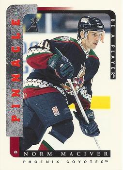 1996-97 Pinnacle Be a Player #133 Norm Maciver Front