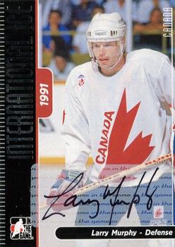 2006-07 In The Game Used International Ice - Autographs #A-LM Larry Murphy  Front