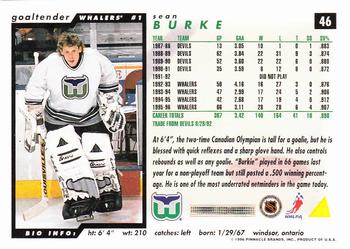 1996-97 Score #46 Sean Burke Back