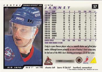 1996-97 Score #57 Craig Janney Back