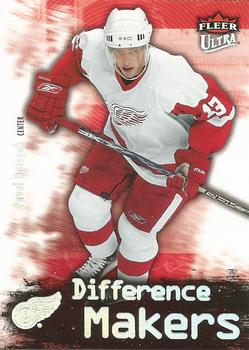 2006-07 Ultra - Difference Makers #DM13 Pavel Datsyuk  Front