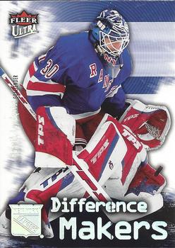 2006-07 Ultra - Difference Makers #DM22 Henrik Lundqvist  Front