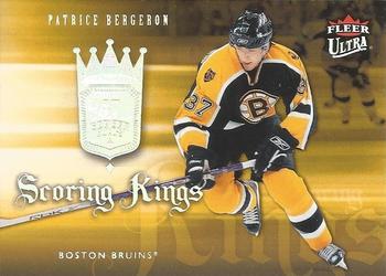2006-07 Ultra - Scoring Kings #SK22 Patrice Bergeron  Front
