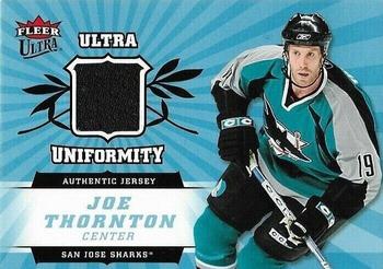 2006-07 Ultra - Ultra Uniformity #U-JT Joe Thornton  Front